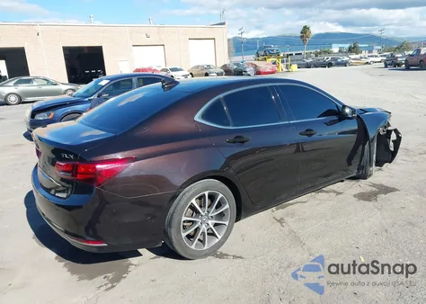 2015 Acura Tlx V6 Tech z USA, uszkodzony, nr VIN 19UUB2F56FA024396